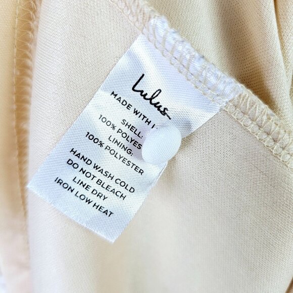 Lulu's Sweetest Love Story Full Lace Overlay Bodice, High Neckline w/ Cap Sleeve - Picture 11 of 12